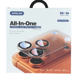 Защитное стекло SUPGLASS на всю камеру для телефона iPhone 17 Pro Max PREMIUM camera lens (в ассортименте)