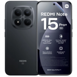 Смартфон Xiaomi Redmi Note 15 Pro+ 5G 8/256GB (NFC) Black (черный)