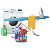 Стирка и глаженье белья Стирка и глаженье белья