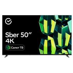 Телевизор Sber SDX-50U4139 (черный)