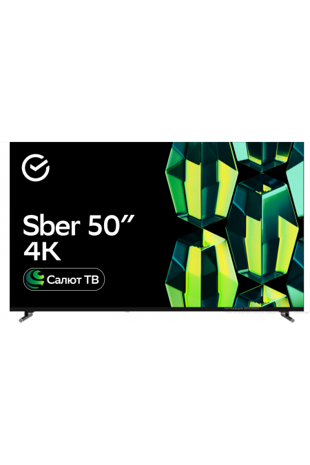 Телевизор Sber SDX-50U4139 (черный) 