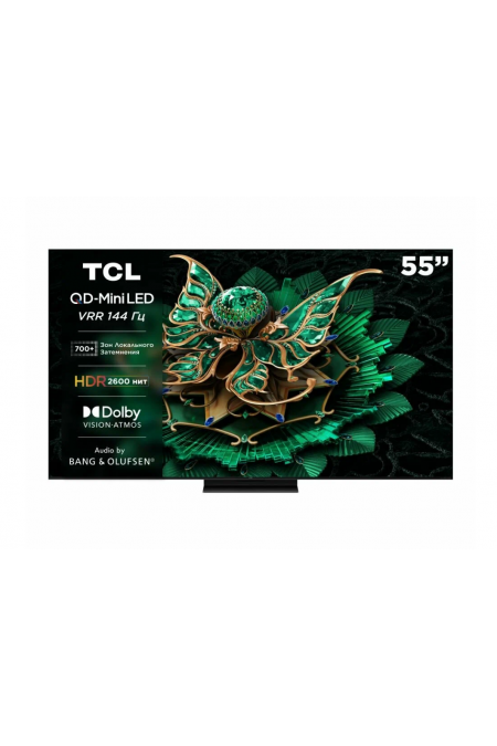 Телевизор TCL 55C7K (черный) 