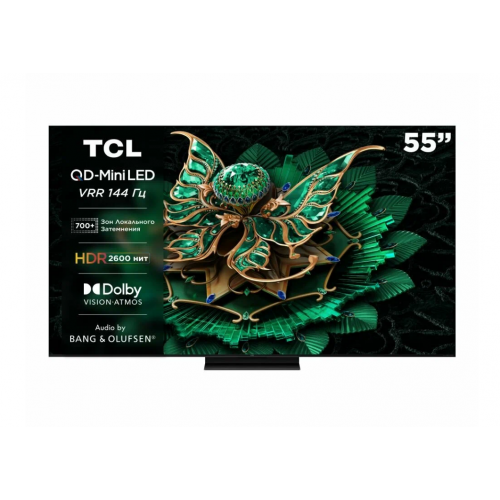 Телевизор TCL 55C7K (черный) 