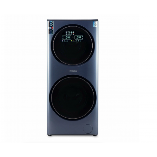 Стирально-сушильная машина Hyundai WMD9425 (темно-синий) 2