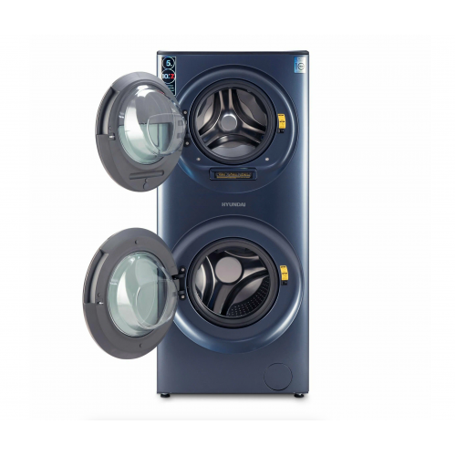 Стирально-сушильная машина Hyundai WMD9425 (темно-синий) 1