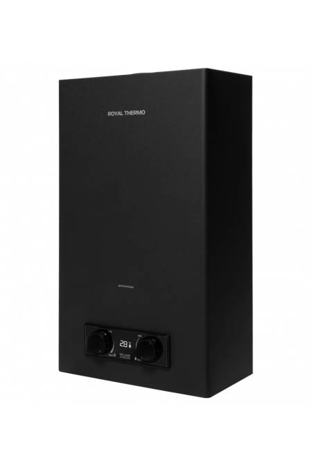 Проточный газовый водонагреватель Royal Thermo GWH 10 Inflame Grafit (графитовый) 
