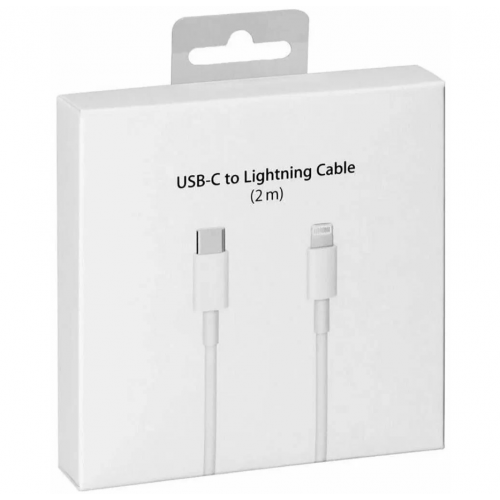 Кабель Apple Lightning (m) - USB Type-C (m) 2 м MFI (mw2r3zm/a) (белый) 