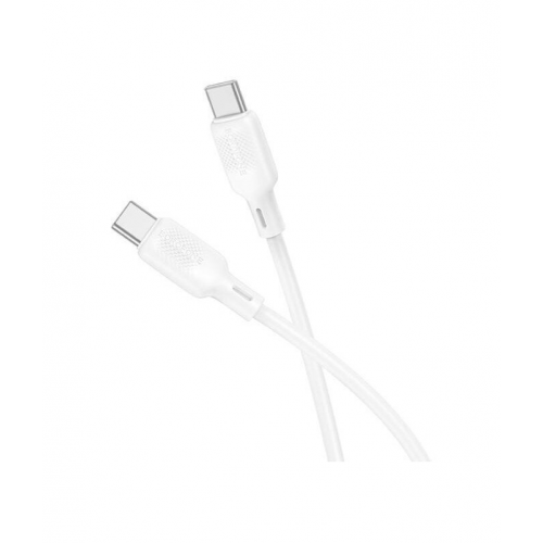 Кабель Borofone BX113 Lenny 60W Type-C 1 м (белый) 1