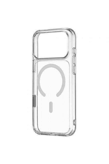 Чехол Clear Case для Apple IPhone 17 Pro с MagSafe улучшенный (прозрачный) 