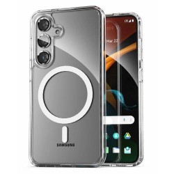 Чехол Clear Case для Samsung S24 улучшенный (прозрачный)