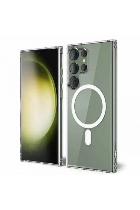 Чехол Clear Case для Samsung S25 Ultra улучшенный (прозрачный) 