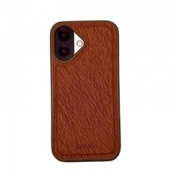 Чехол Creative Case для Apple IPhone 16 улучшенный пластиковый (рыжий)