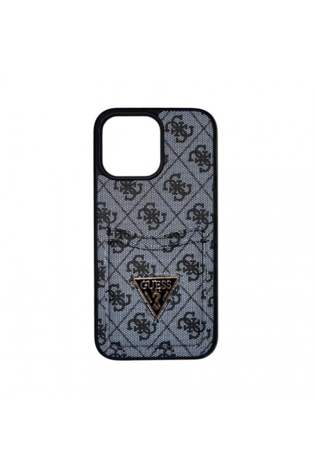 Чехол Fashion Case для Apple IPhone 16 Pro Max улучшенный Guess (синий) 
