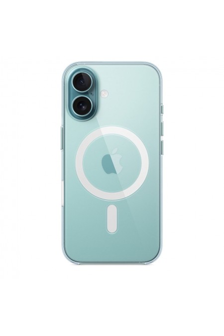 Чехол Fashion Case для Apple IPhone 16 силиконовый улучшенный (прозрачный) 