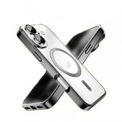 Чехол Fashion Case для Apple IPhone 17 прозрачный улучшенный (серый)