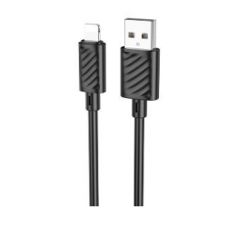 Кабель Hoco X88 USB-Lightning 2.4А 1 м (черный)