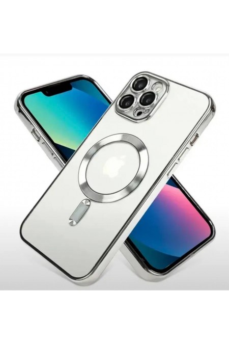 Чехол Fashion Case для Apple IPhone 16 Pro прозрачный улучшенный (серый) 