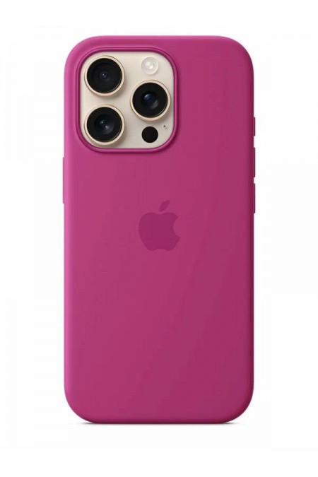 Чехол Fashion Case для Apple IPhone 16 Pro улучшенный (фуксия) 
