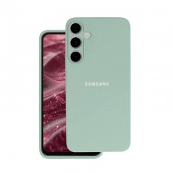 Чехол Silicon case для Samsung A16 силиконовый улучшенный (зеленый)