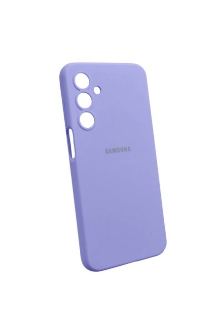 Чехол Silicon case для Samsung A16 силиконовый улучшенный (фиолетовый) 