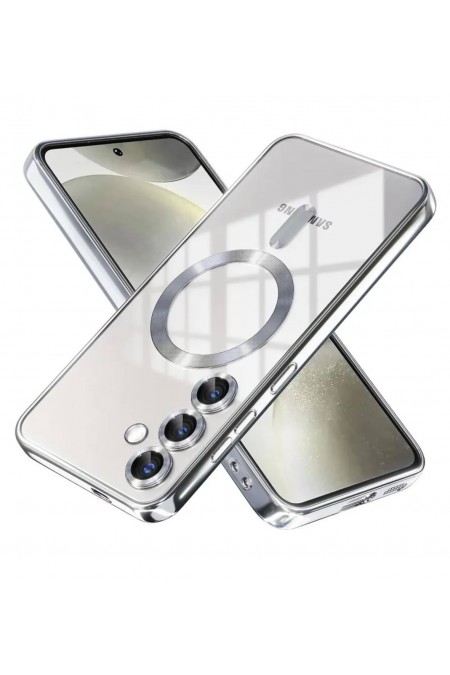 Чехол Fashion Case для Samsung A26 прозрачный улучшенный (серый) 