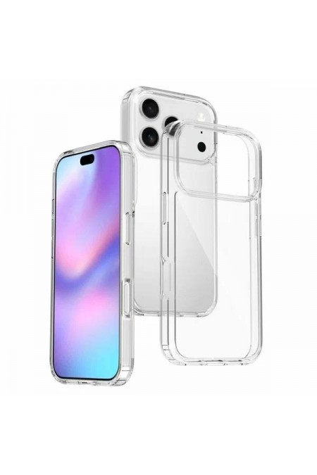 Чехол Protective case для IPhone 17 Pro улучшенный (прозрачный) 