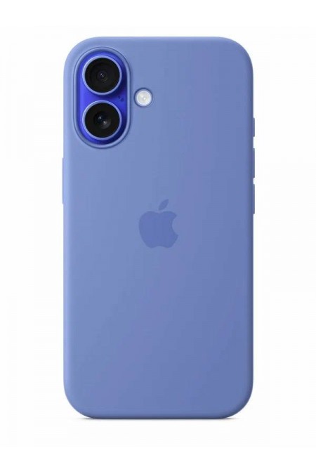 Чехол Silicon Case для Apple IPhone 17 силиконовый лучшенный (голубой) 