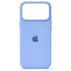 Чехол Silicon Case для Apple IPhone 17 Pro улучшенный (голубой)