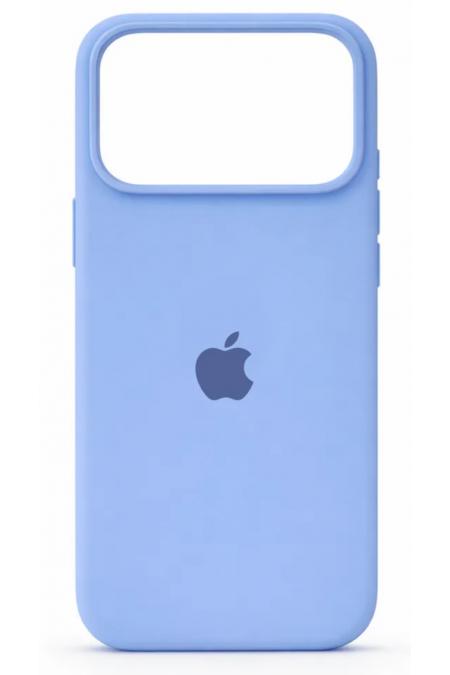 Чехол Silicon Case для Apple IPhone 17 Pro Max улучшенный (голубой) 