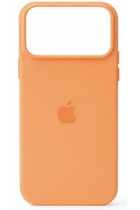 Чехол Silicon Case для Apple IPhone 17 Pro улучшенный (оранжевый) 