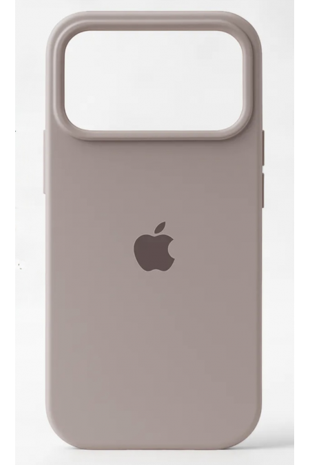 Чехол Silicon Case для Apple IPhone 17 Pro Max улучшенный (бежевый) 