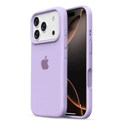 Чехол Silicon Case для Apple IPhone 17 Pro улучшенный (сиреневый)