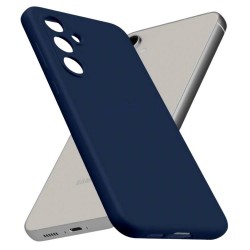 Чехол Silicon case для Samsung A36 силиконовый (синий)