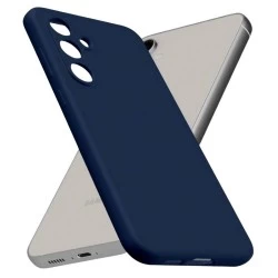 Чехол Silicon case для Samsung A36 силиконовый (синий)