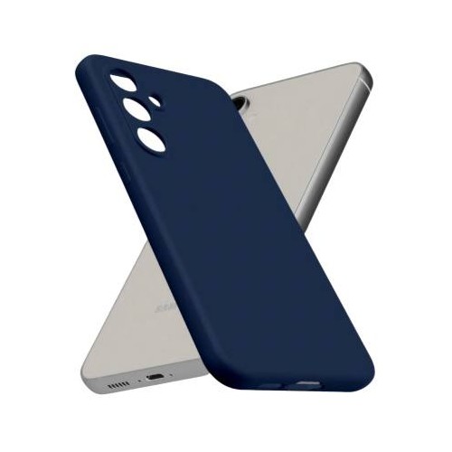 Чехол Silicon case для Samsung A26 силиконовый (синий) 