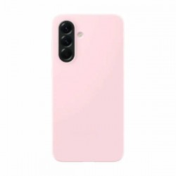 Чехол Silicon case для Samsung A56 силиконовый (розовый)