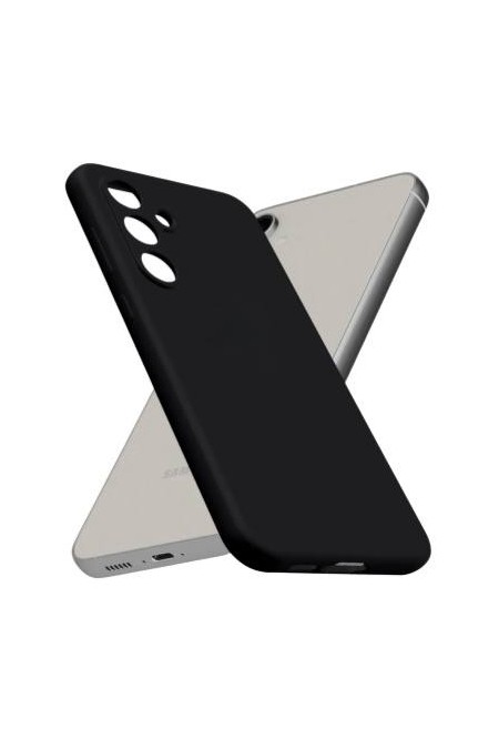 Чехол Silicon case для Samsung S24 Ultra силиконовый (черный) 