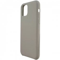 Чехол Silicone Case для Apple IPhone 15 улучшенный (серый)