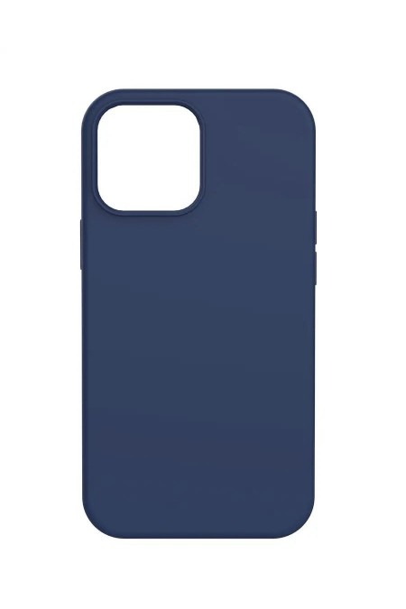 Чехол Silicone Case для Apple IPhone 15 улучшенный (темно-синий) 