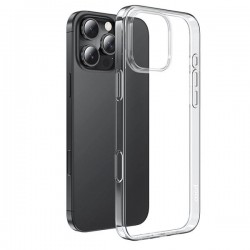 Чехол Silicone Case для Apple IPhone 16 Pro Max силиконовый улучшенный (прозрачный)