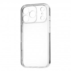 Чехол Silicone Case для Apple IPhone 17 Pro Max силиконовый улучшенный (прозрачный)