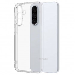 Чехол Silicone Case для Samsung A56 силиконовый улучшенный (прозрачный)