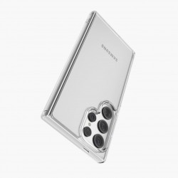 Чехол Silicone Case для Samsung S25 силиконовый улучшенный (прозрачный)