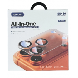 Защитное стекло SUPGLASS на всю камеру для телефона iPhone 17 Pro PREMIUM camera lens (в ассортименте)