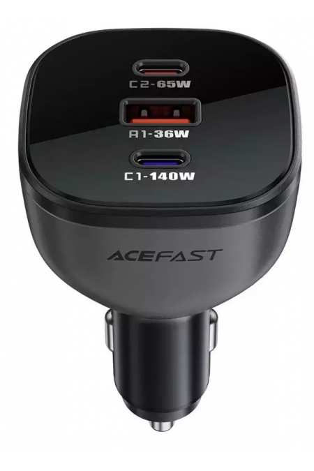 Автомобильное зарядное устройство Acefast B14 165W (2*USB-C+USB-A) 3-Port Car Charger 