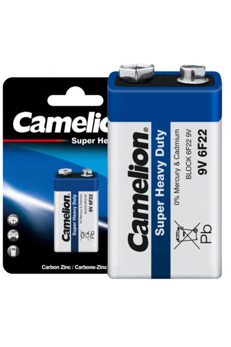 Батарейка Camelion 6F22-BP1B 1 шт. 