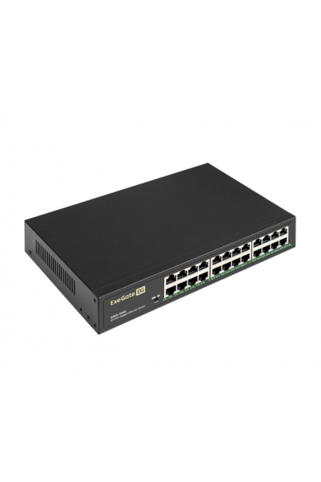Коммутатор ExeGate EDGS-1024D (черный) 