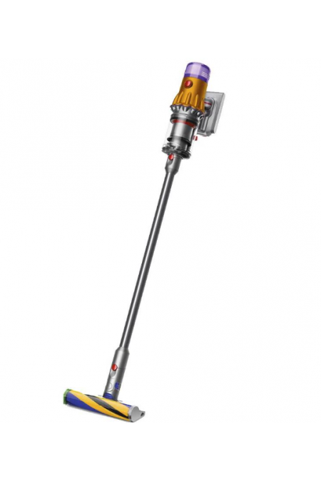 Вертикальный пылесос Dyson V12 Detect Slim Absolute (SV46) Yellow/Nickel (желтый/никель) 