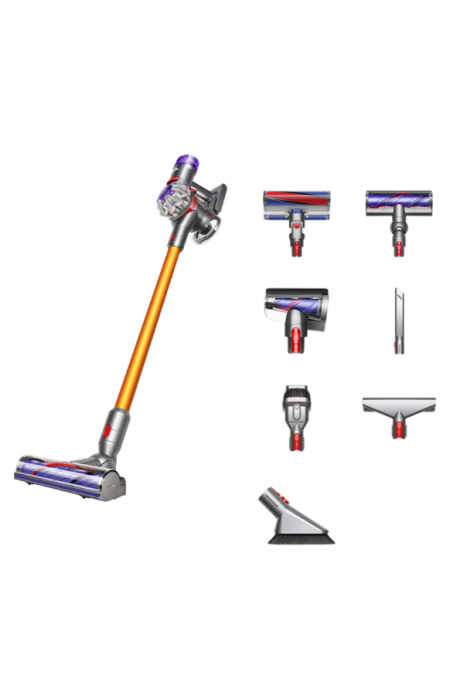 Вертикальный пылесос Dyson V8 Absolute (SV25) Yellow/Nickel (желтый/никель) 1