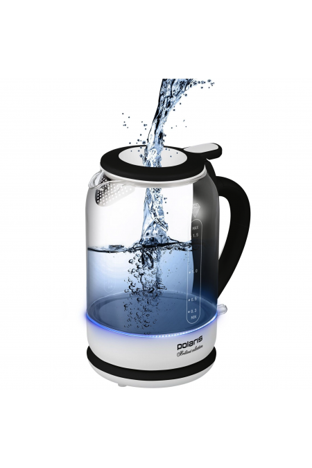 Электрочайник Polaris PWK 1753CGL Brilliant Collection (белый) 1